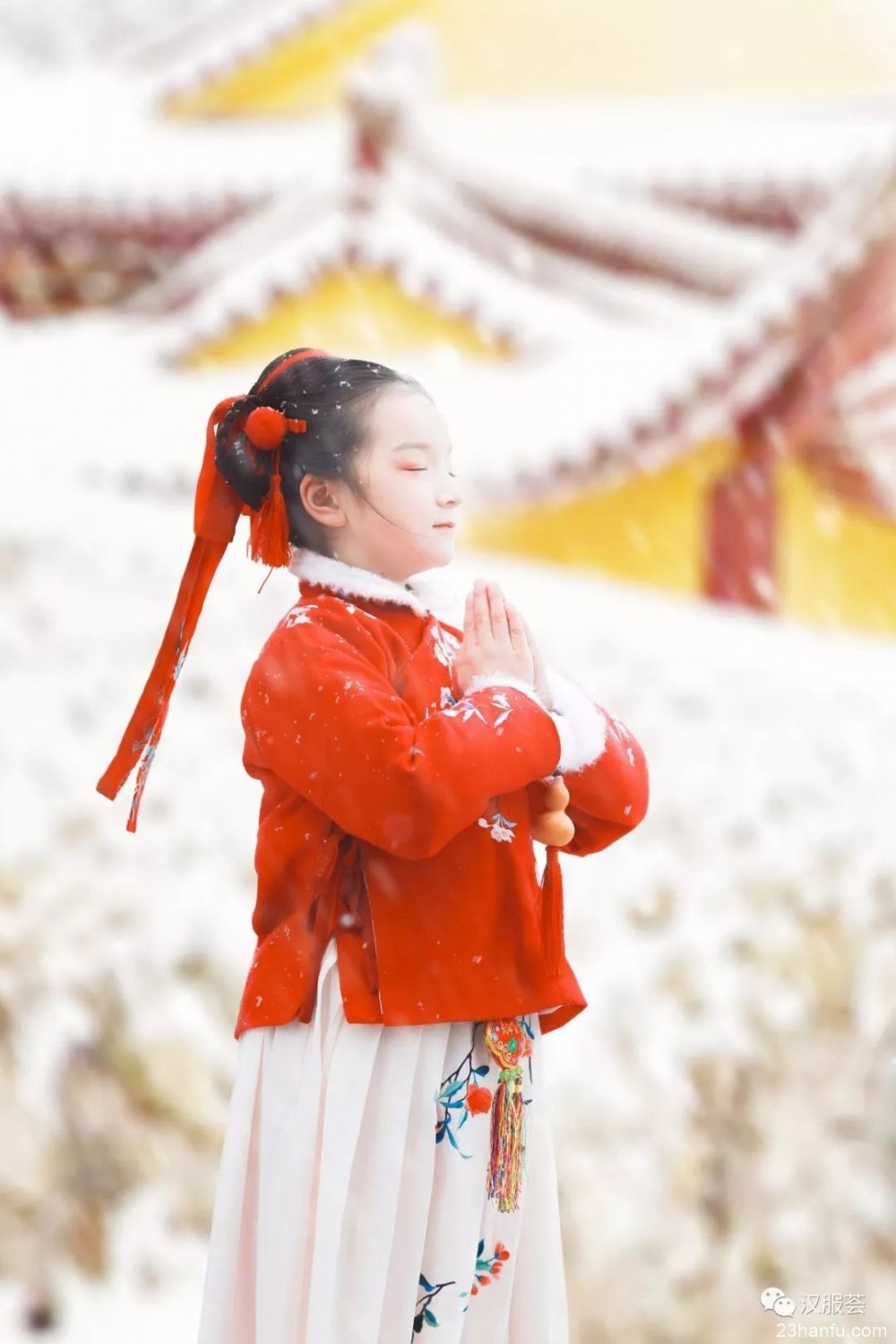 【汉服摄影】去年元夜时，花市灯如昼