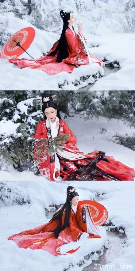 【汉服摄影】皑如山上雪，皎若云间月