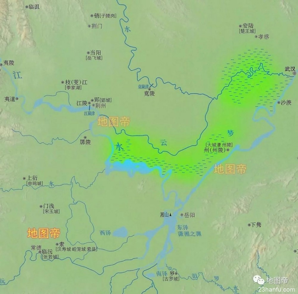 【人文历史】古时候江汉平原上的云梦泽哪里去了？