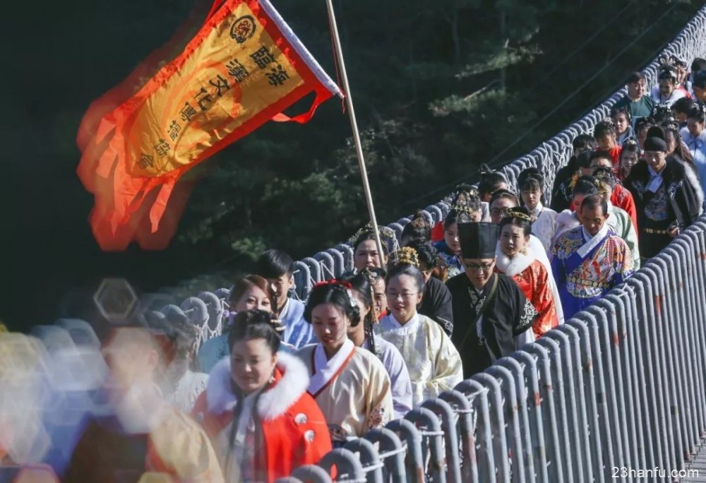 【活动返图】参加首届神仙居汉服礼乐大会