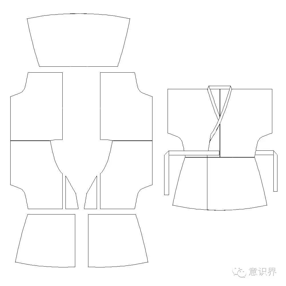 古人的穿衣美学之结构部位分析