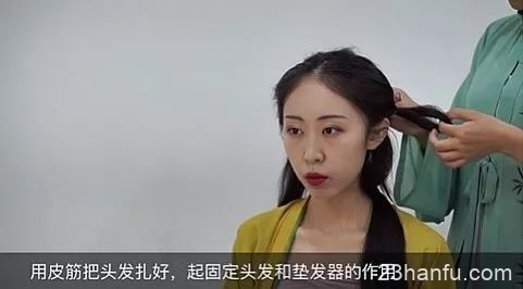 【汉服发型】适合中长发姑娘的温婉发型