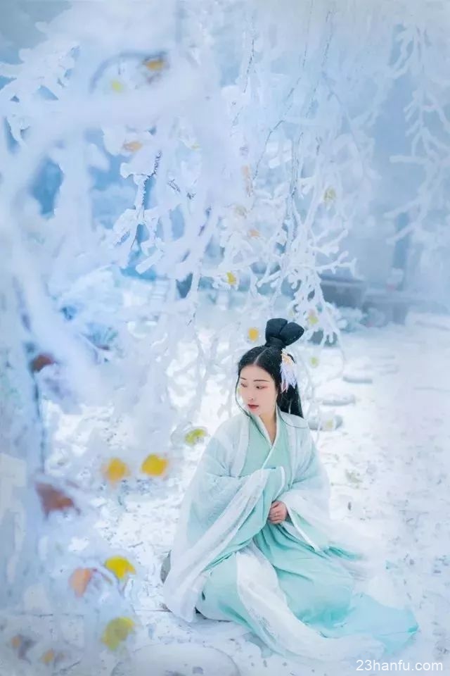 【庐山雪】雪与汉服 点缀着这个冬天的美