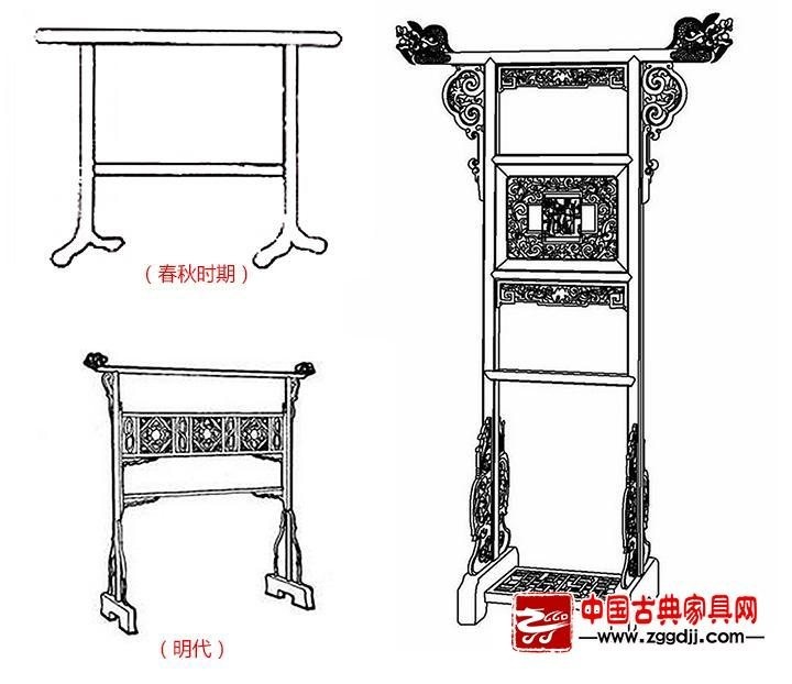 古代衣架：始于衣冠之礼