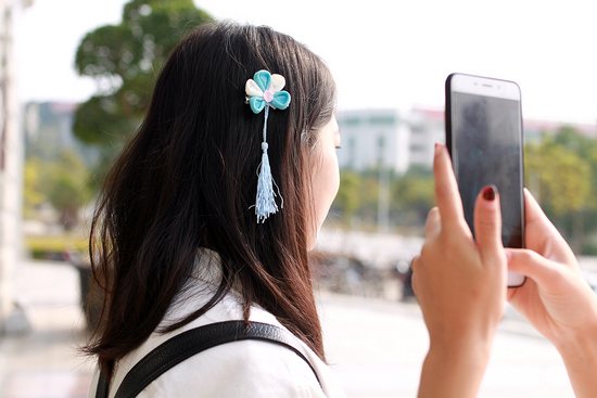 穿汉服、祭花神、做发簪 嘉庚学院女大学生玩起复古浪漫