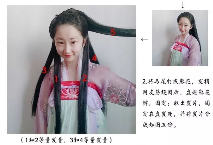 【汉服发型】清爽又调皮的唐风发型