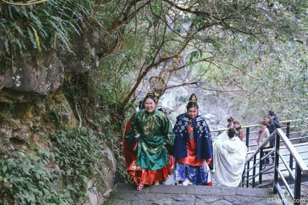 【活动返图】参加首届神仙居汉服礼乐大会