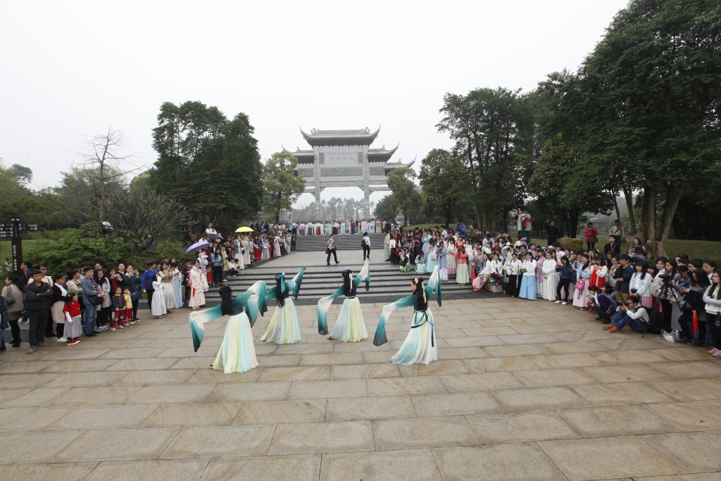 百美汉服祭花神 岭南汉服丙申年花朝节活动圆满结束