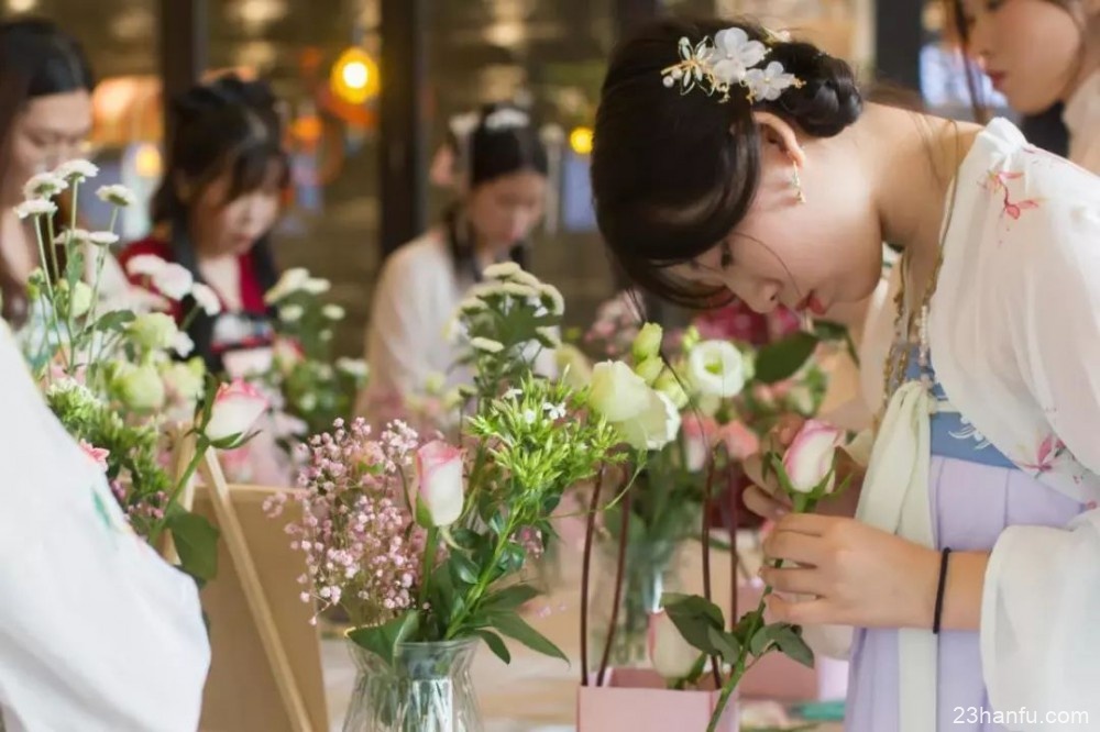 增城群的精彩！汉服广东梅花一弄汉服花艺音乐会报导