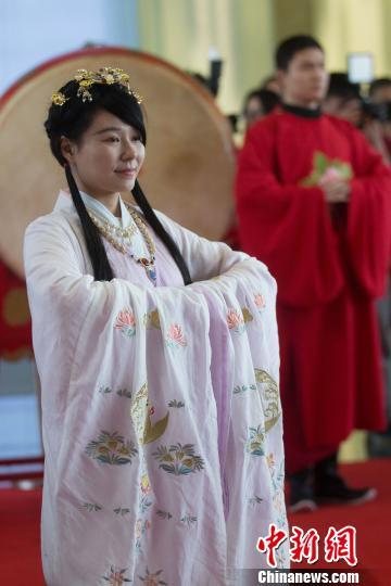 南京大报恩寺：汉服美女重现三千年上巳女儿节祭礼