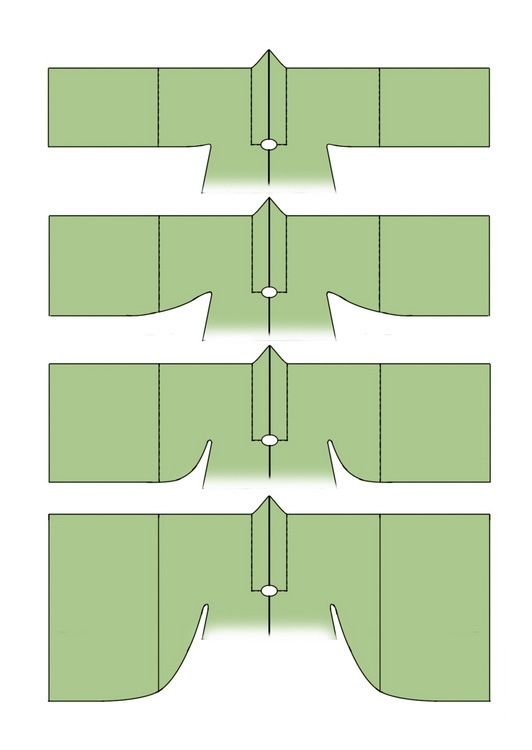 汉服披风制作裁剪图 披风制作教程