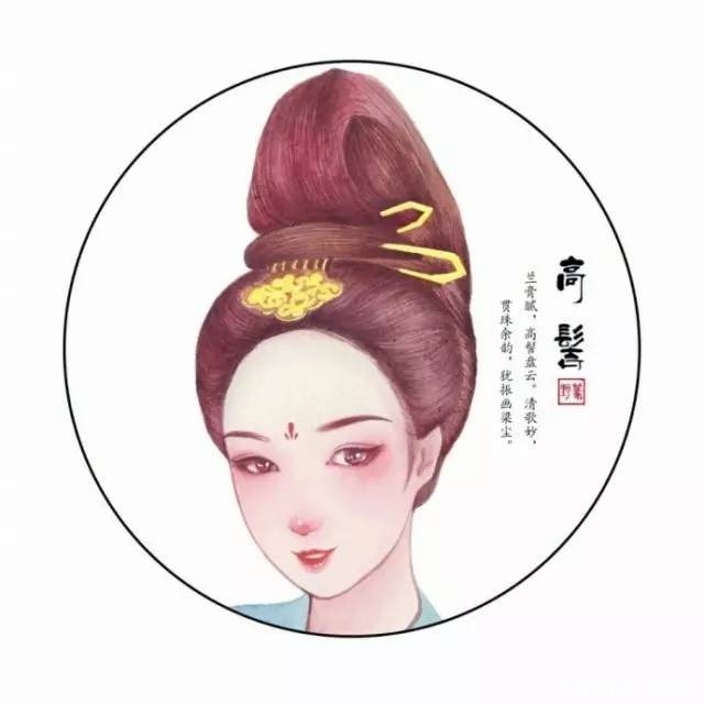 【汉服发型】古代女子发髻图鉴