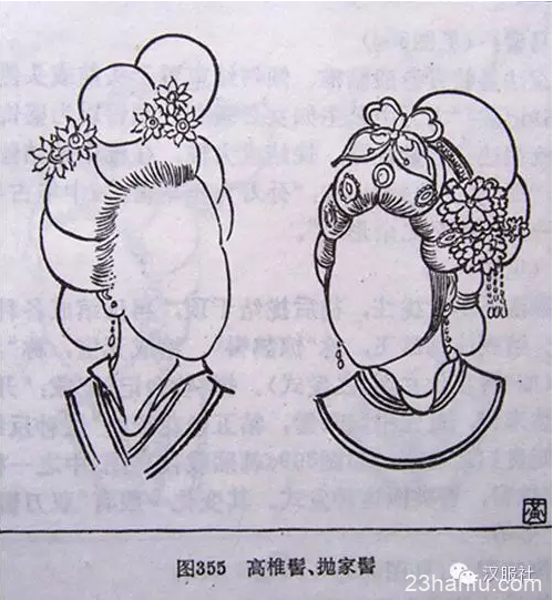 中国古代女子发型