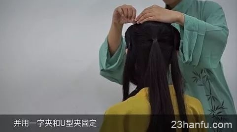 【汉服发型】适合中长发姑娘的温婉发型