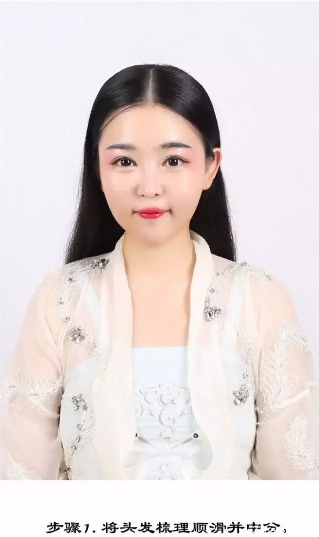 汉服发型—唐风美人云鬓小清新