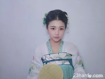 【汉服发型】小分享｜清新温婉的简易发型