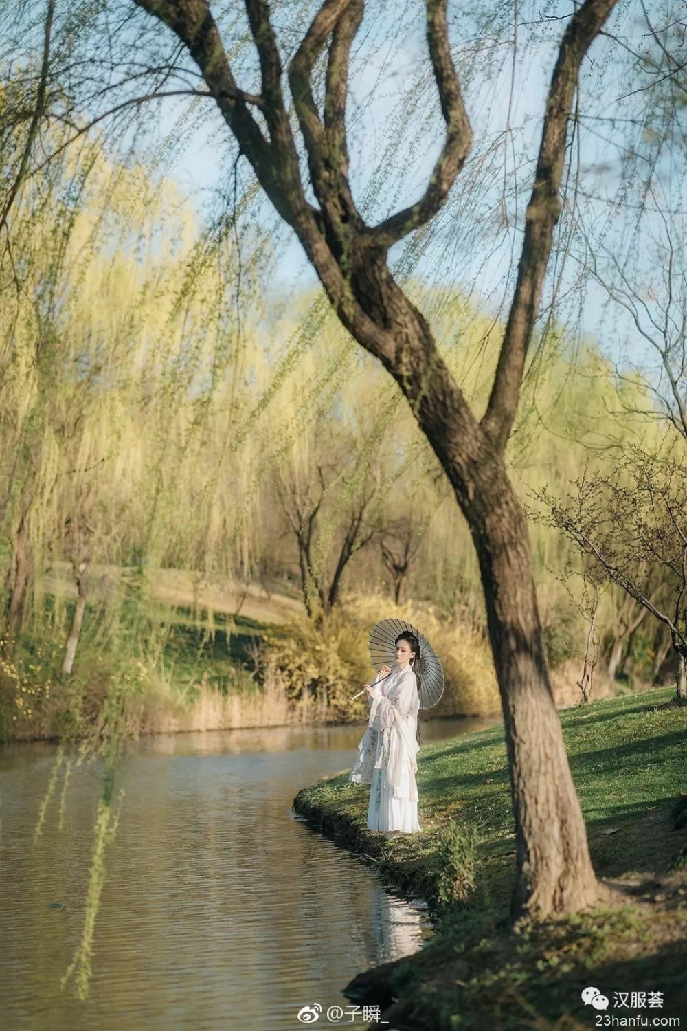 【汉服美景】那些鸟语花香，温柔的风，时光会记得