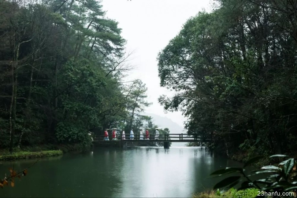 【花朝返图】奉化汉服——雪窦花朝雅集，流连佳山秀水间