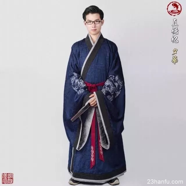 汉民族传统服饰，不是只有女式的