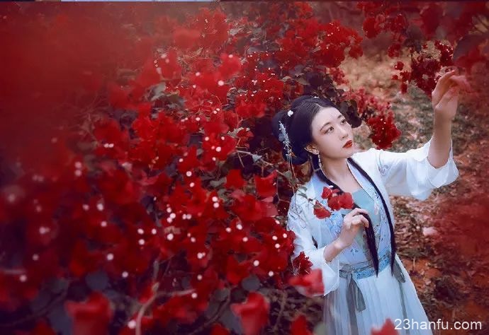 【汉服美图】飞花如绣