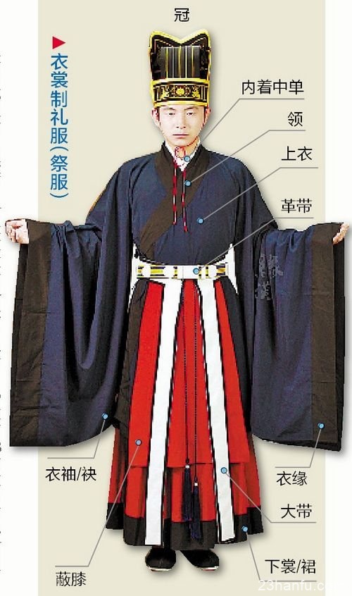 传统成人礼亮相师大附中 着汉服“加冠加笄”