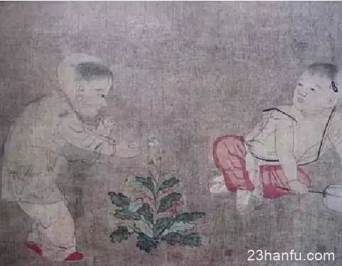 古代的小孩儿玩什么