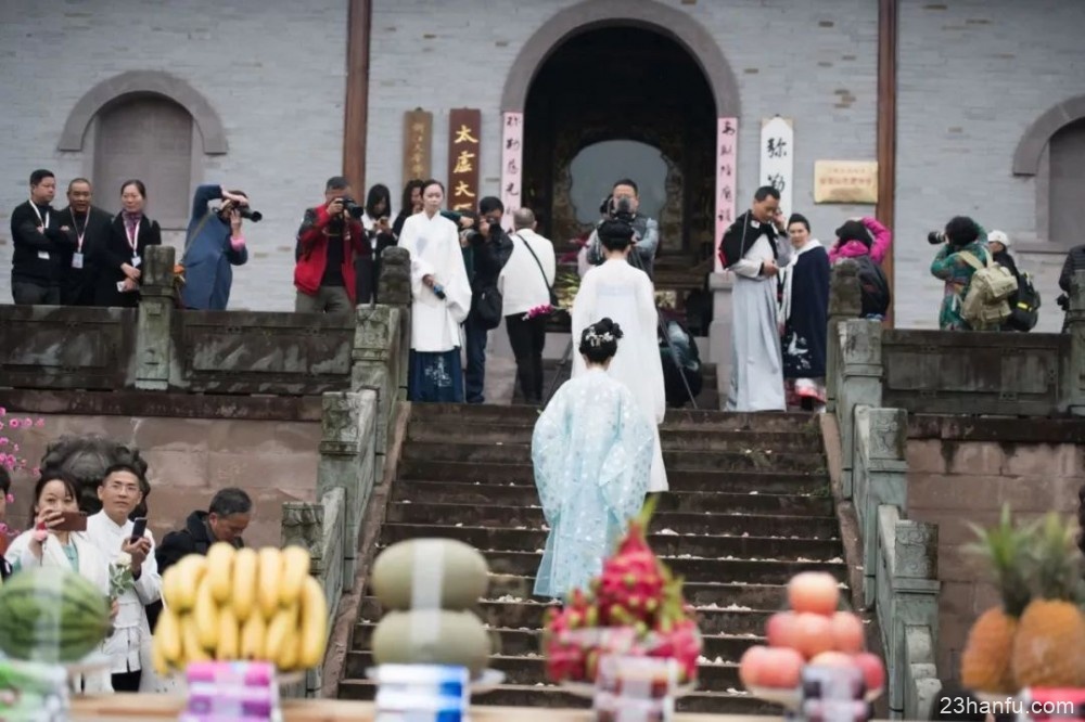 【花朝返图】奉化汉服——雪窦花朝雅集，流连佳山秀水间