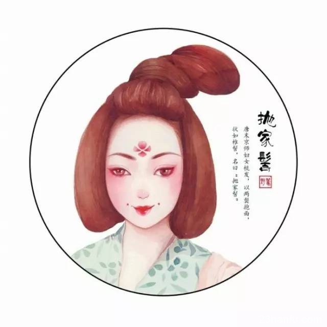 【汉服发型】古代女子发髻图鉴