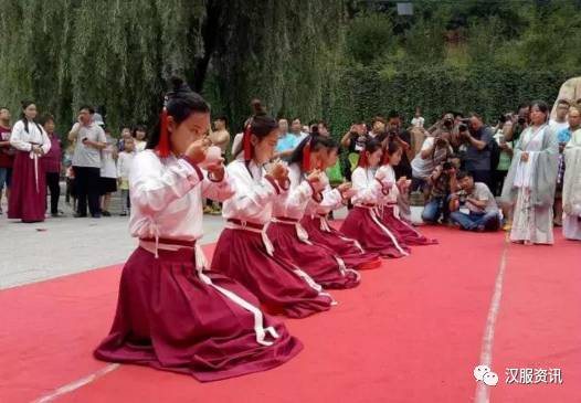 2017年天河山景区首届女儿（笄礼）节隆重举行