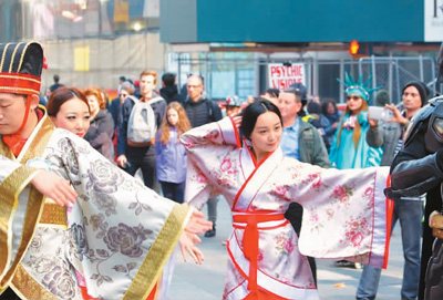 “汉服风”席卷海外华人圈